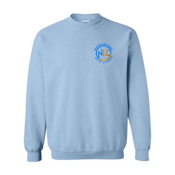 Northern Light Church Crewneck Sweatshirt - Image 6
