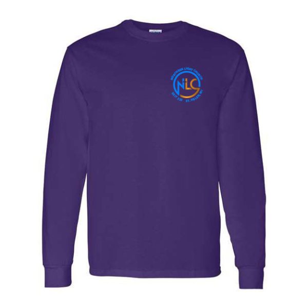 Northern Light Church T-Shirt Long Sleeve - Image 8
